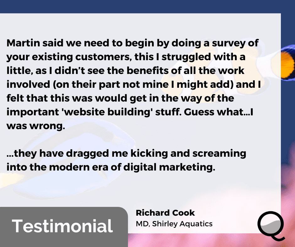 Client talking about trusting the digital partnership process